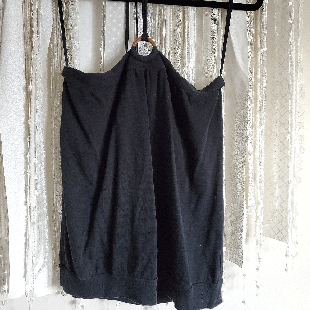 Gap Tie Neck Halter Top